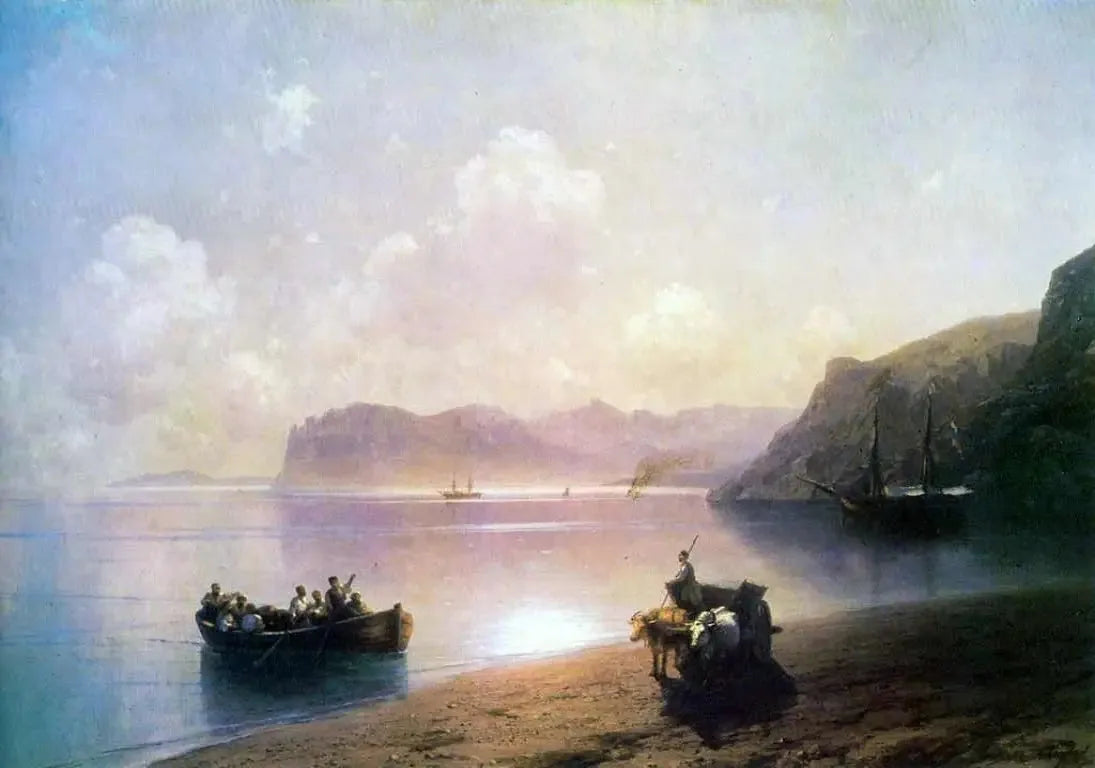 Matin sur la mer - Ivan Aïvazovski image 1 reproduction artisanale de tableau