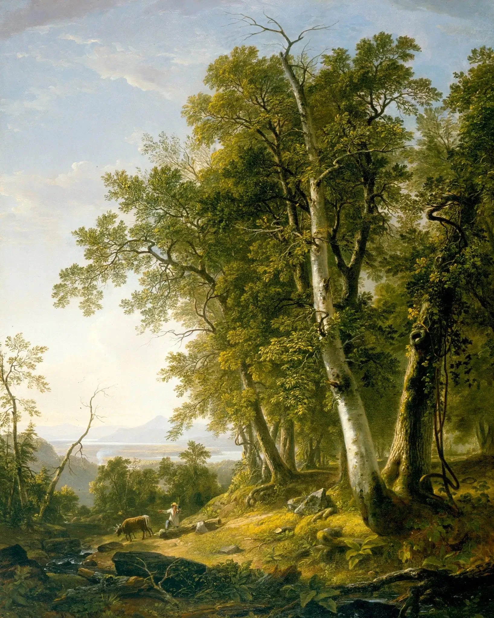 Matinée - Asher Brown Durand image 1 reproduction artisanale de tableau