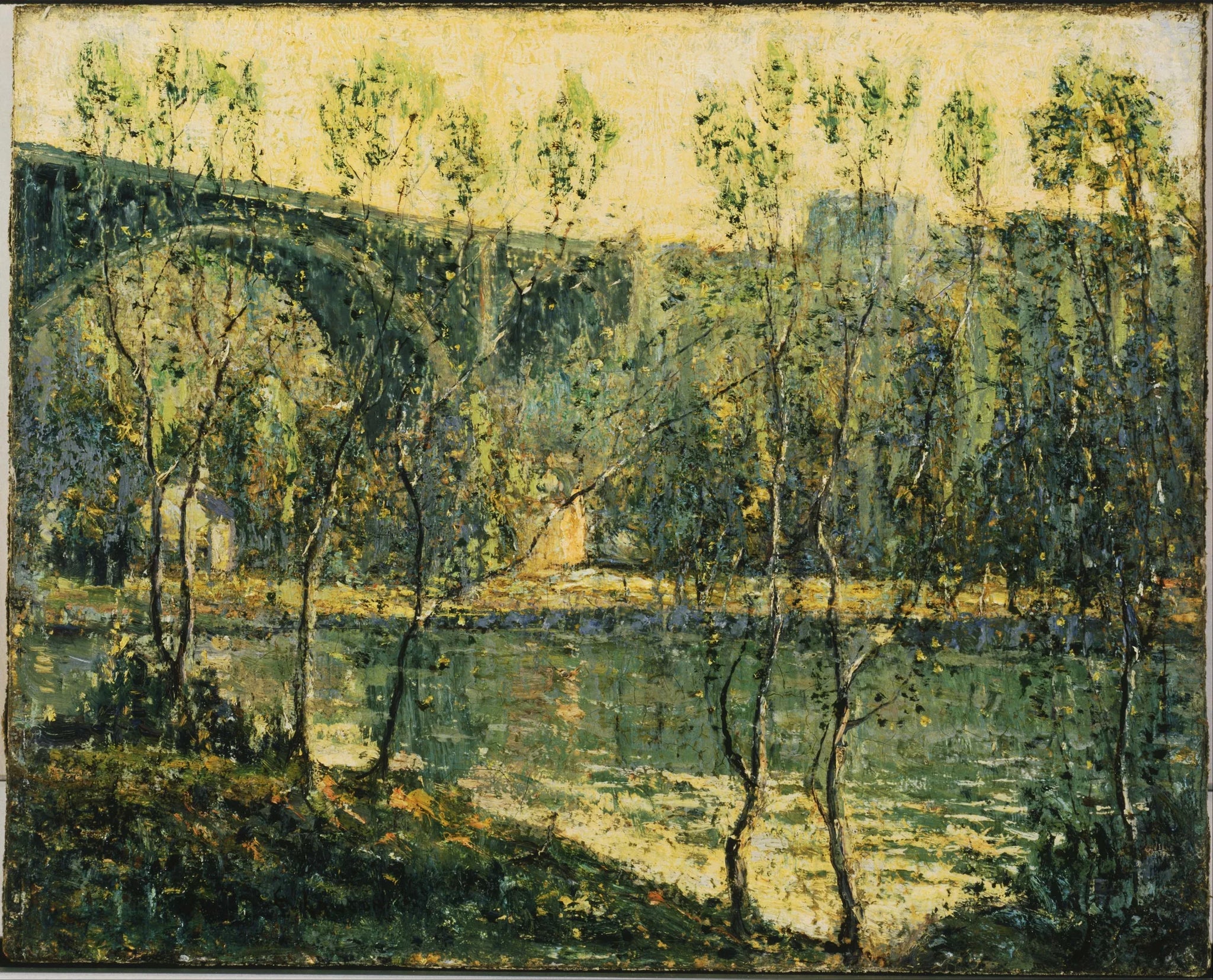 Matinée de printemps - Ernest Lawson image 1 reproduction artisanale de tableau