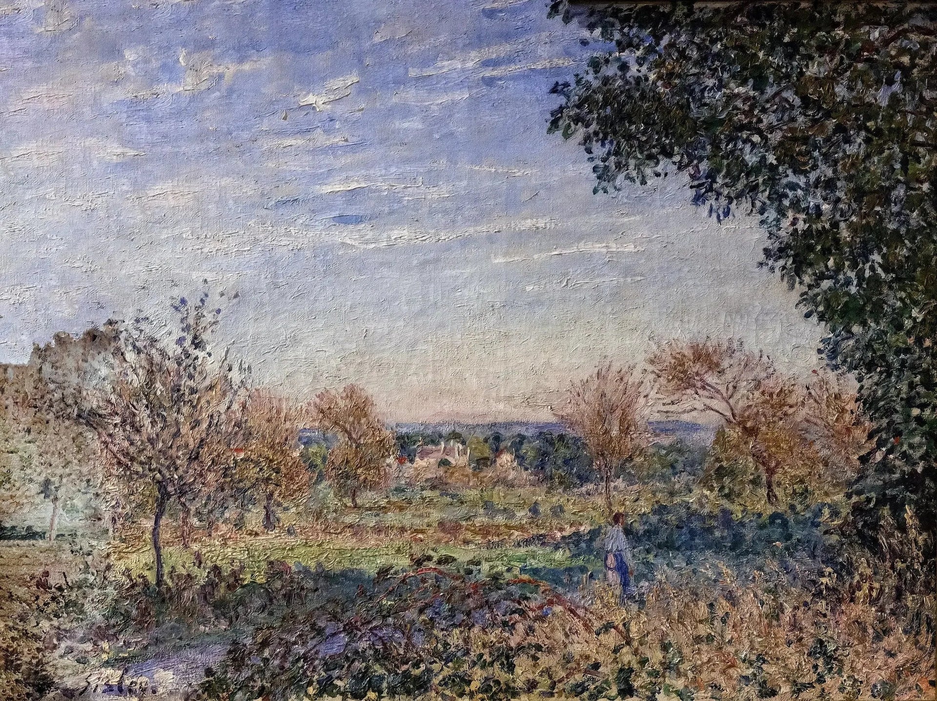 Matinée de septembre - Alfred Sisley image 1 tableau peint à l’huile sur toile
