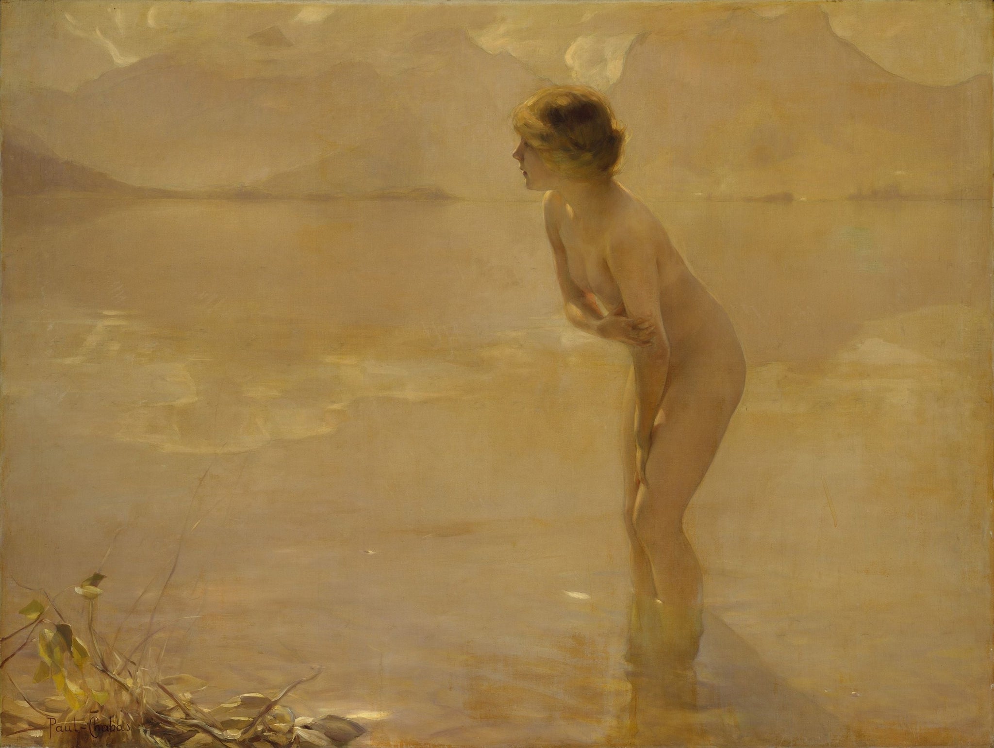 Matinée de septembre - Paul Chabas image 1 copie peinte à la main à l’huile