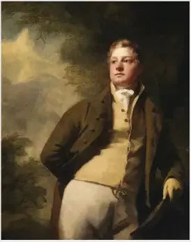 Matthew Fortescue (1791-1845) de Stephenstown - Henry Raeburn image 1 copie peinte à la main à l’huile