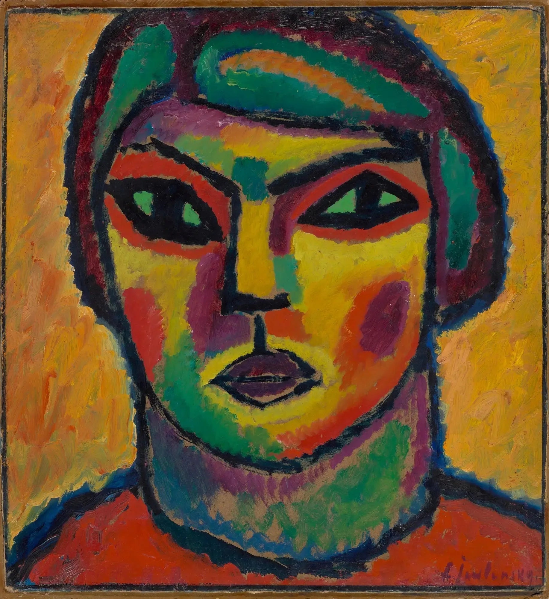 Maturité - Alexej von Jawlensky image 1 reproduction de peinture à l’huile