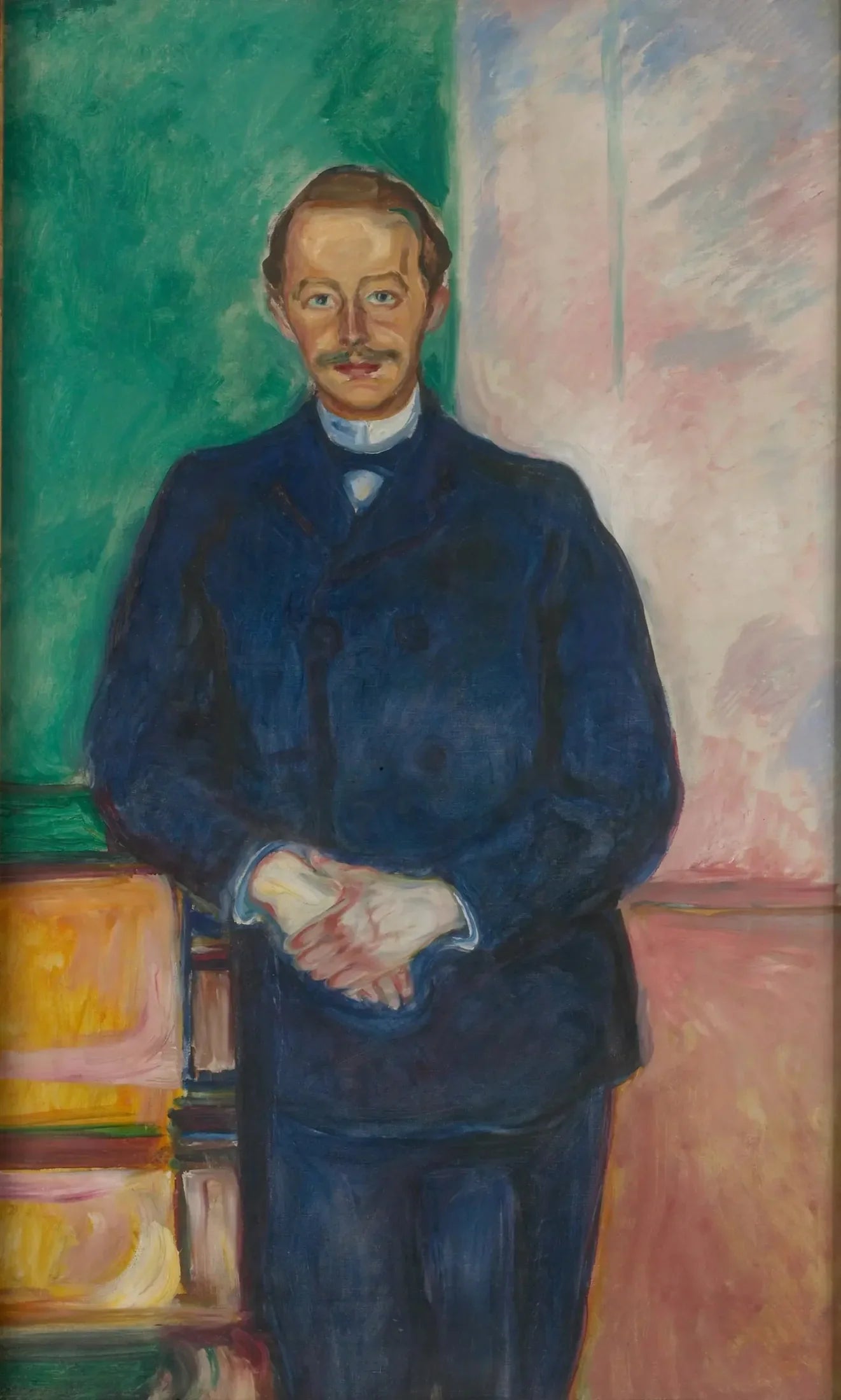 Max Linde dans un costume de marin - Edvard Munch image 1 reproduction artisanale de tableau