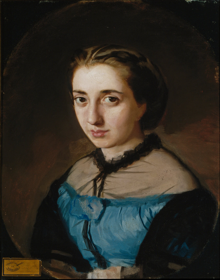 Maximina Martínez de la Pedrosa, la femme de l'artiste - Eduardo Rosales