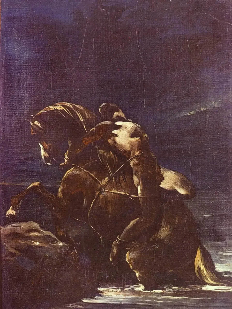 Mazeppa - Théodore Géricault image 1 copie peinte à la main à l’huile