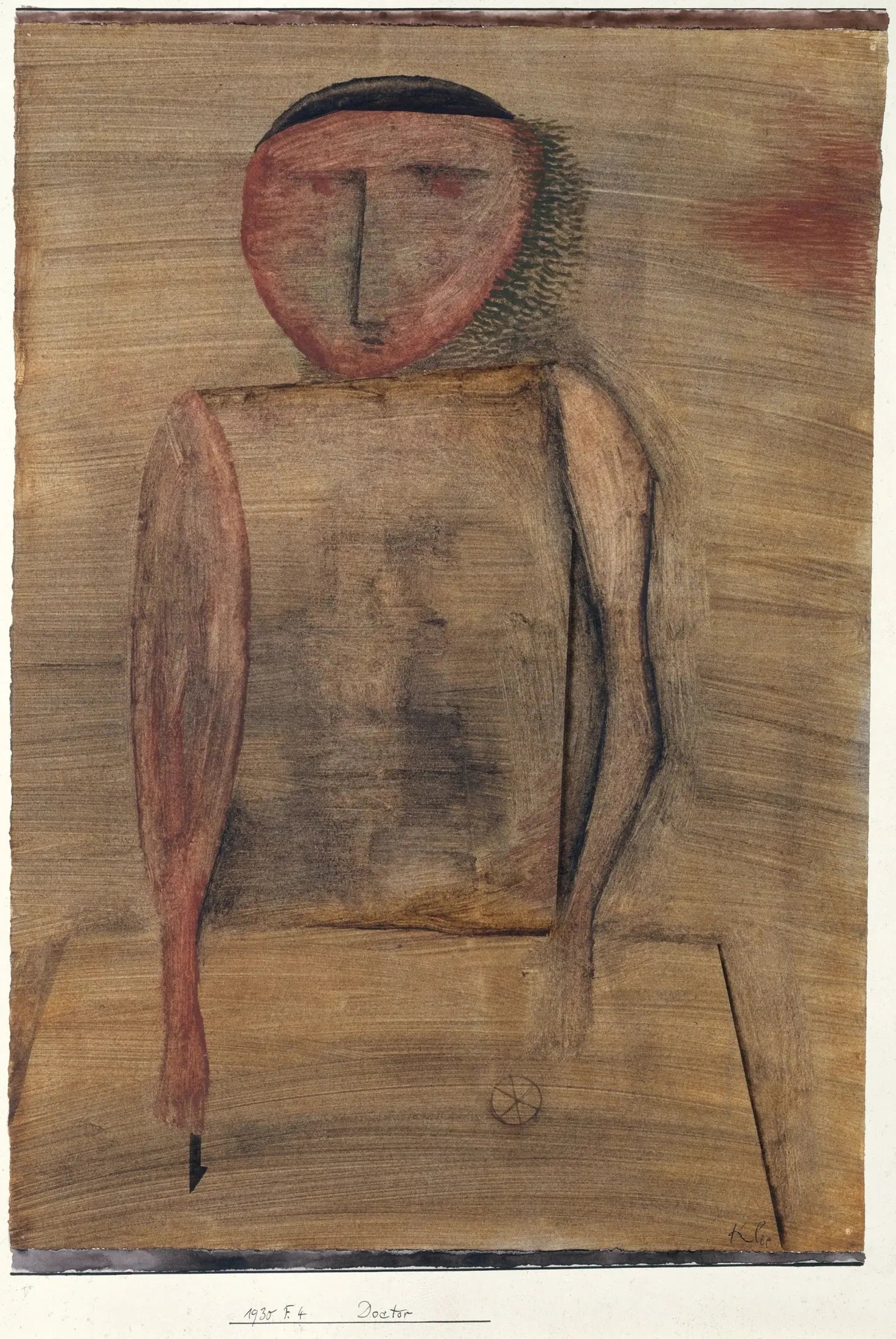 Médecin - Paul Klee image 1 reproduction de peinture à l’huile