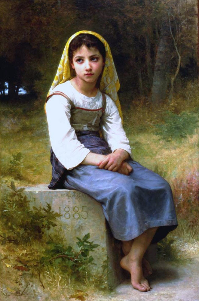 Méditation (1885) - Bouguereau