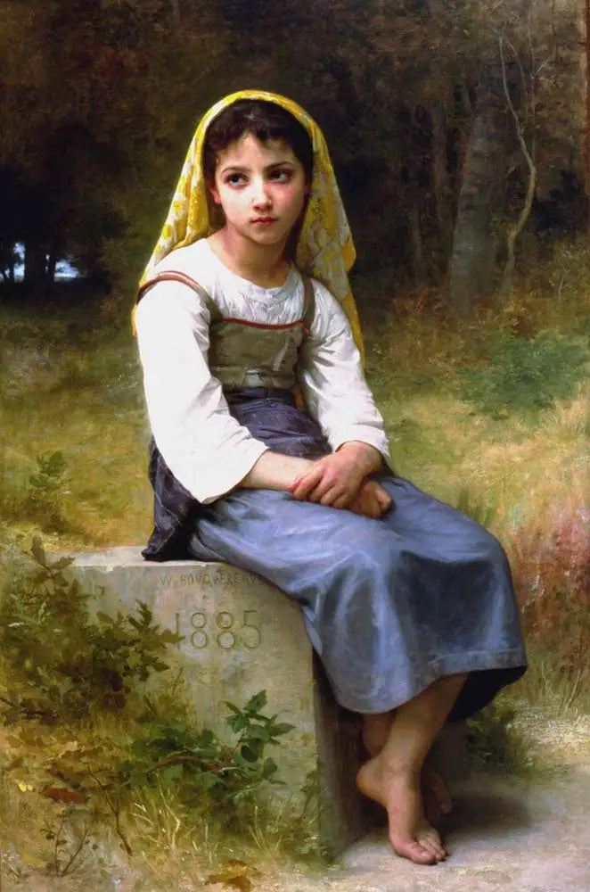Méditation - Bouguereau