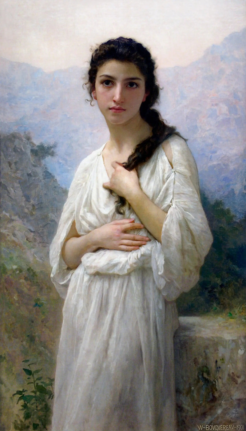 Méditation - Bouguereau