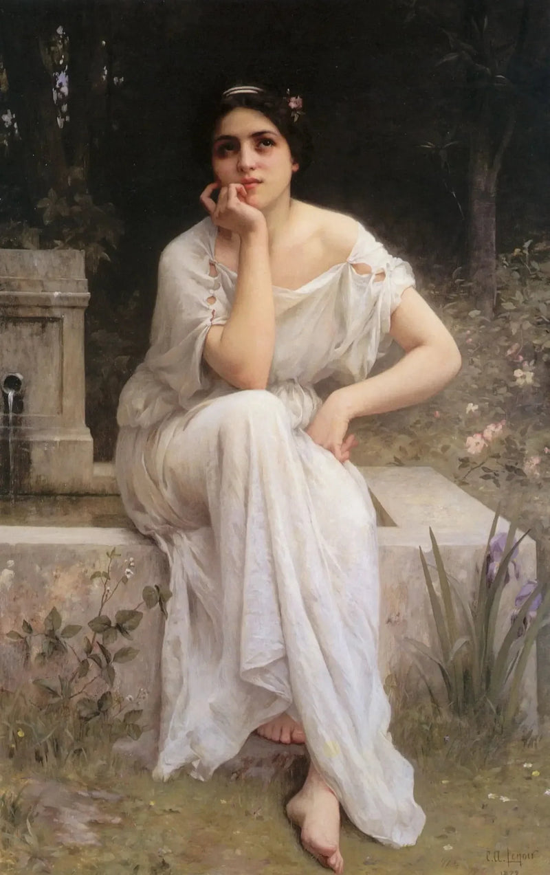 Méditation - Charles Amable Lenoir
