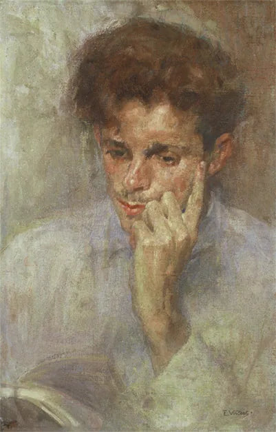Méditation - Eliseu Visconti image 1 reproduction réalisée par Alpha Reproduction