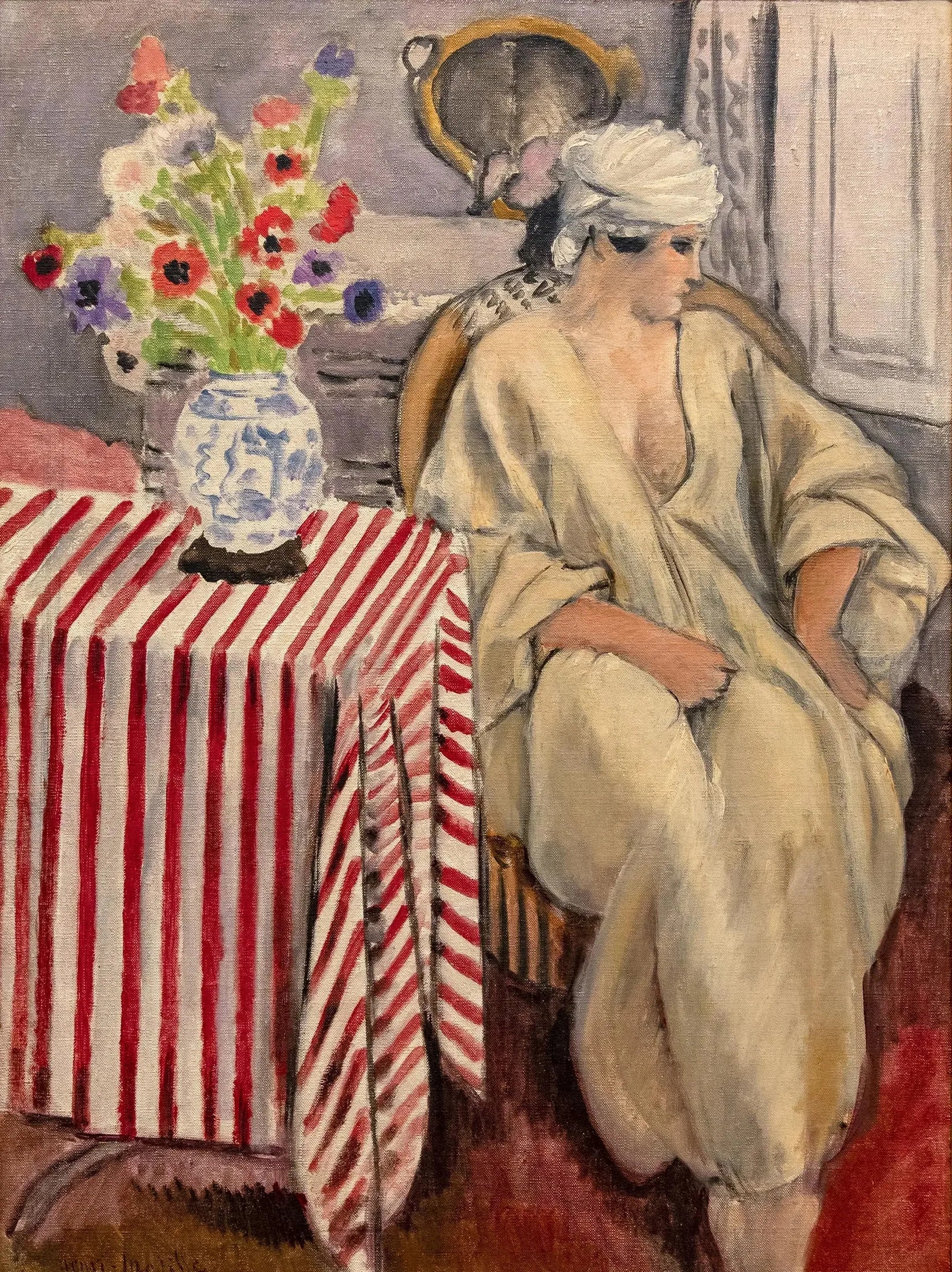 Méditation - Henri Matisse image 1 reproduction d’œuvre d’art à l’huile