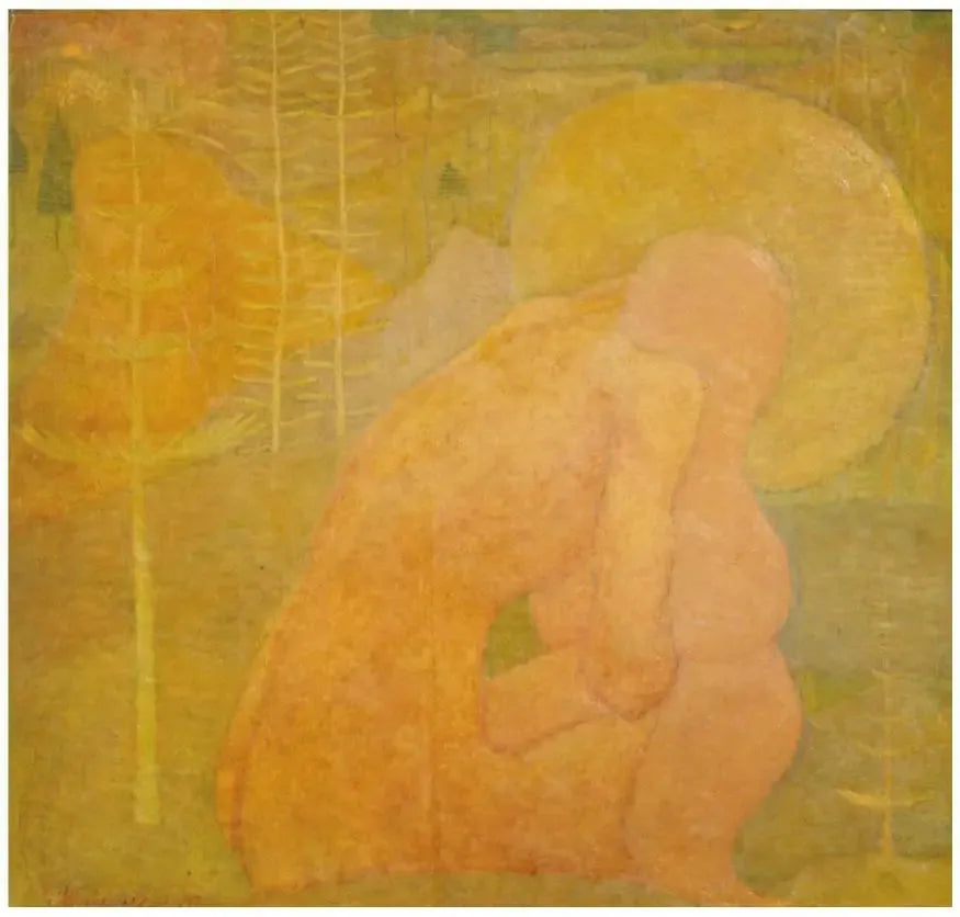 Méditation - Kazimir Malevich image 1 reproduction d’œuvre d’art à l’huile