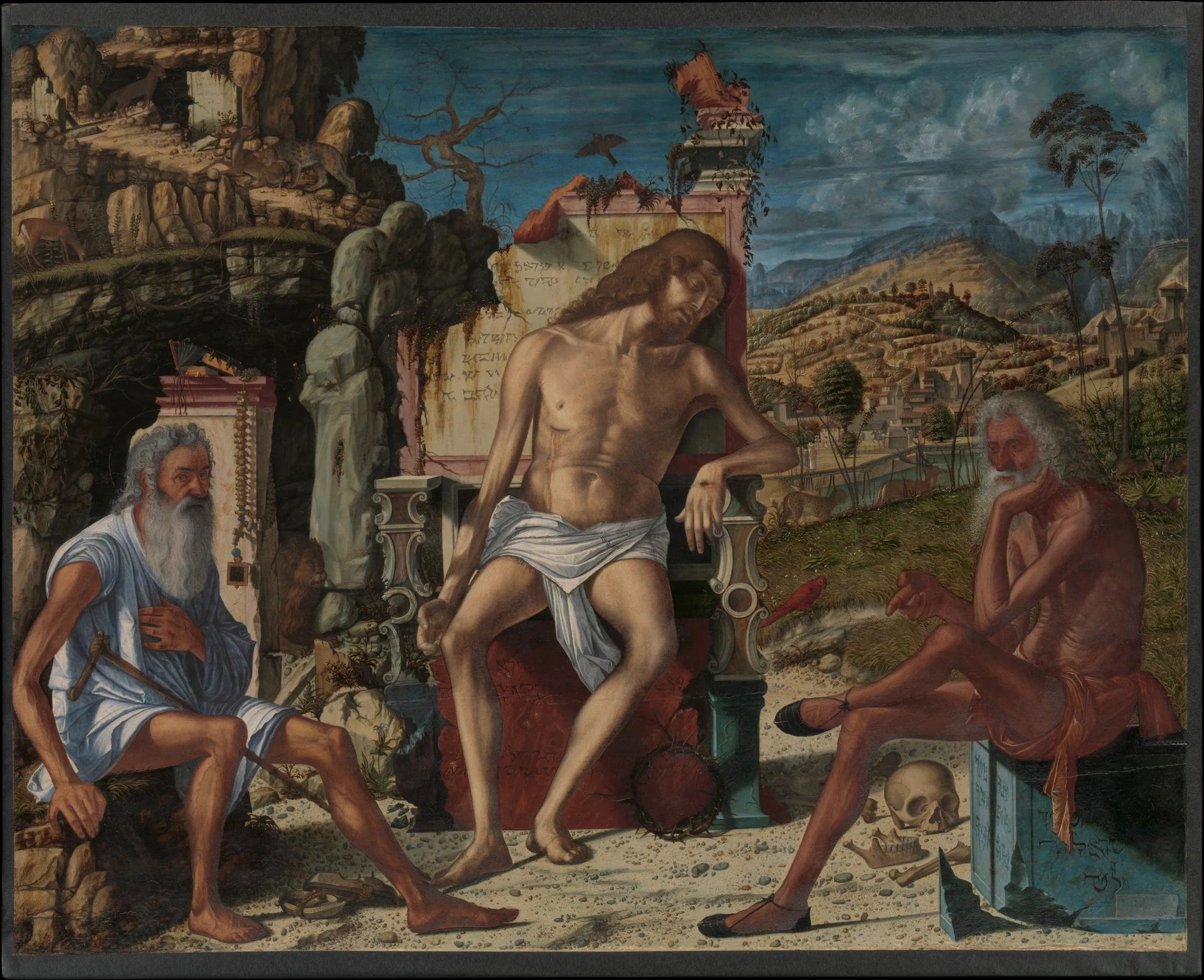 Méditation sur la Passion - Vittore Carpaccio image 1 reproduction réalisée par Alpha Reproduction