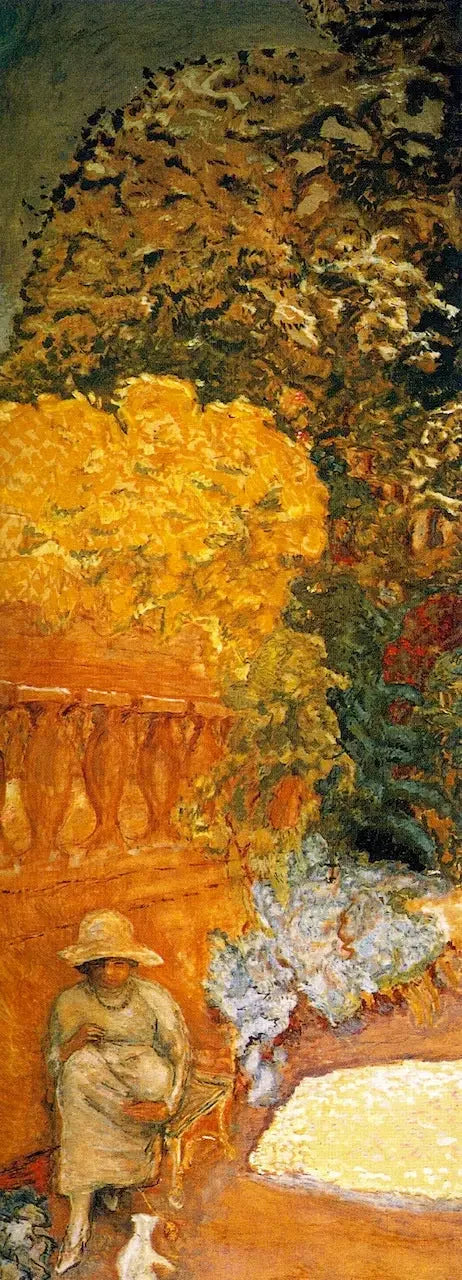Méditerranée. Triptyque (panneau de gauche) - Pierre Bonnard image 1 copie peinte à la main à l’huile