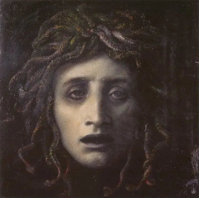 Méduse - Arnold Böcklin image 1 tableau peint à l’huile sur toile