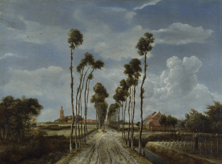 L’Allée de Middelharnis - Meindert Hobbema