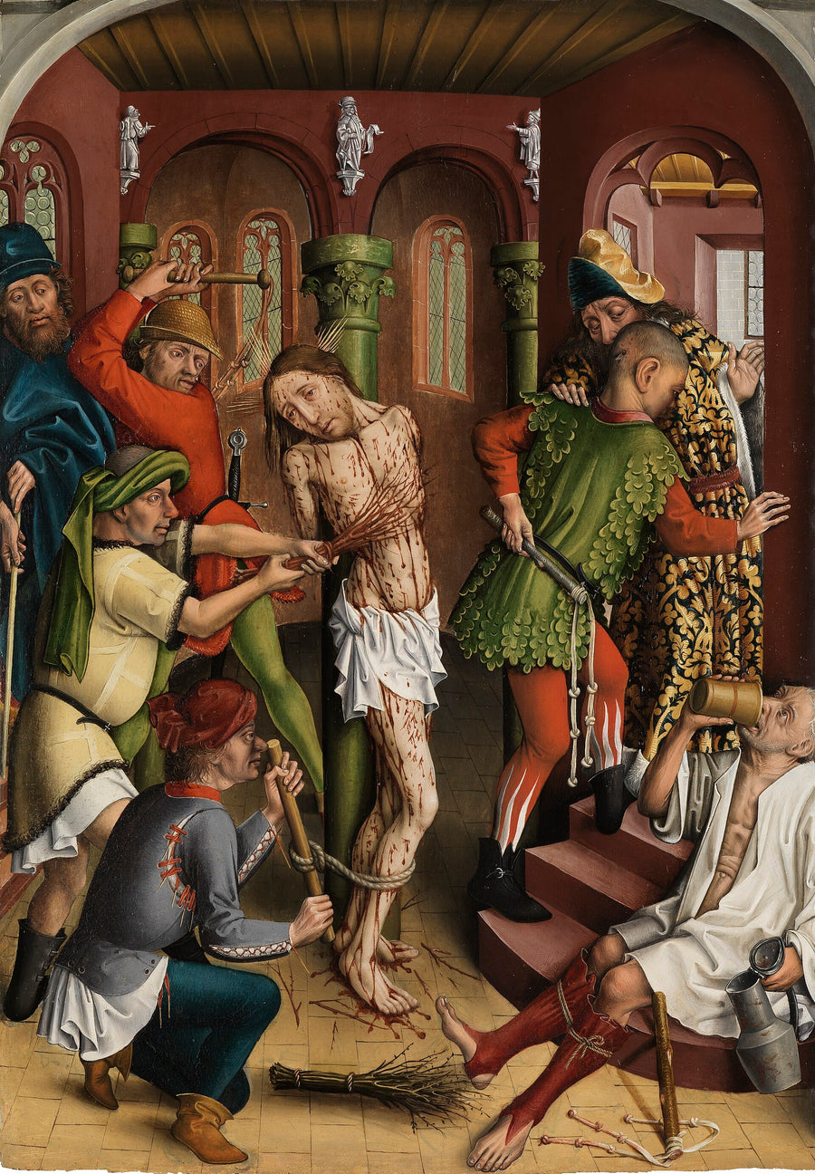 Flagellation du Christ - Maître de la Passion de Karlsruhe