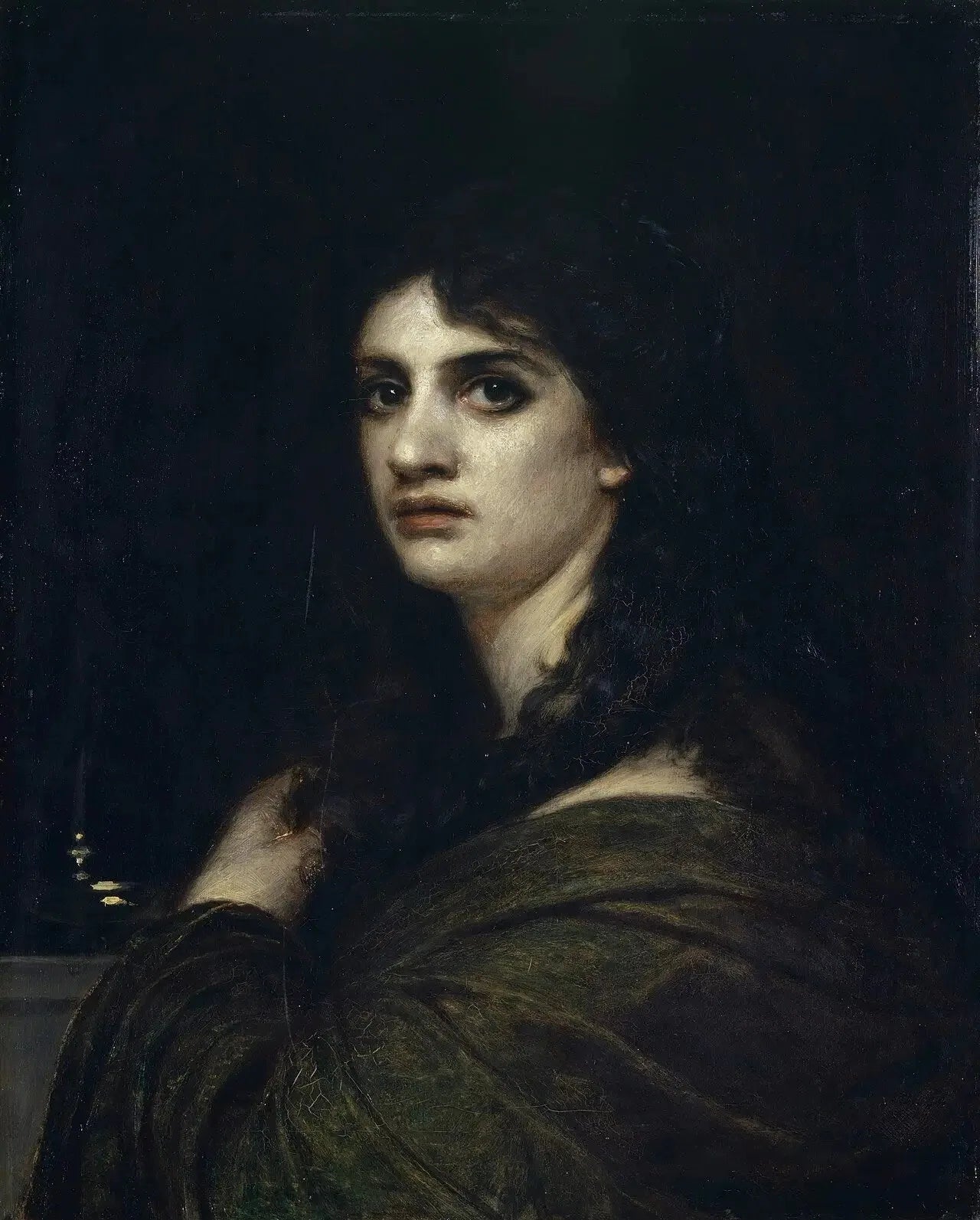 Mélancolie - Arnold Böcklin image 1 reproduction artisanale de tableau