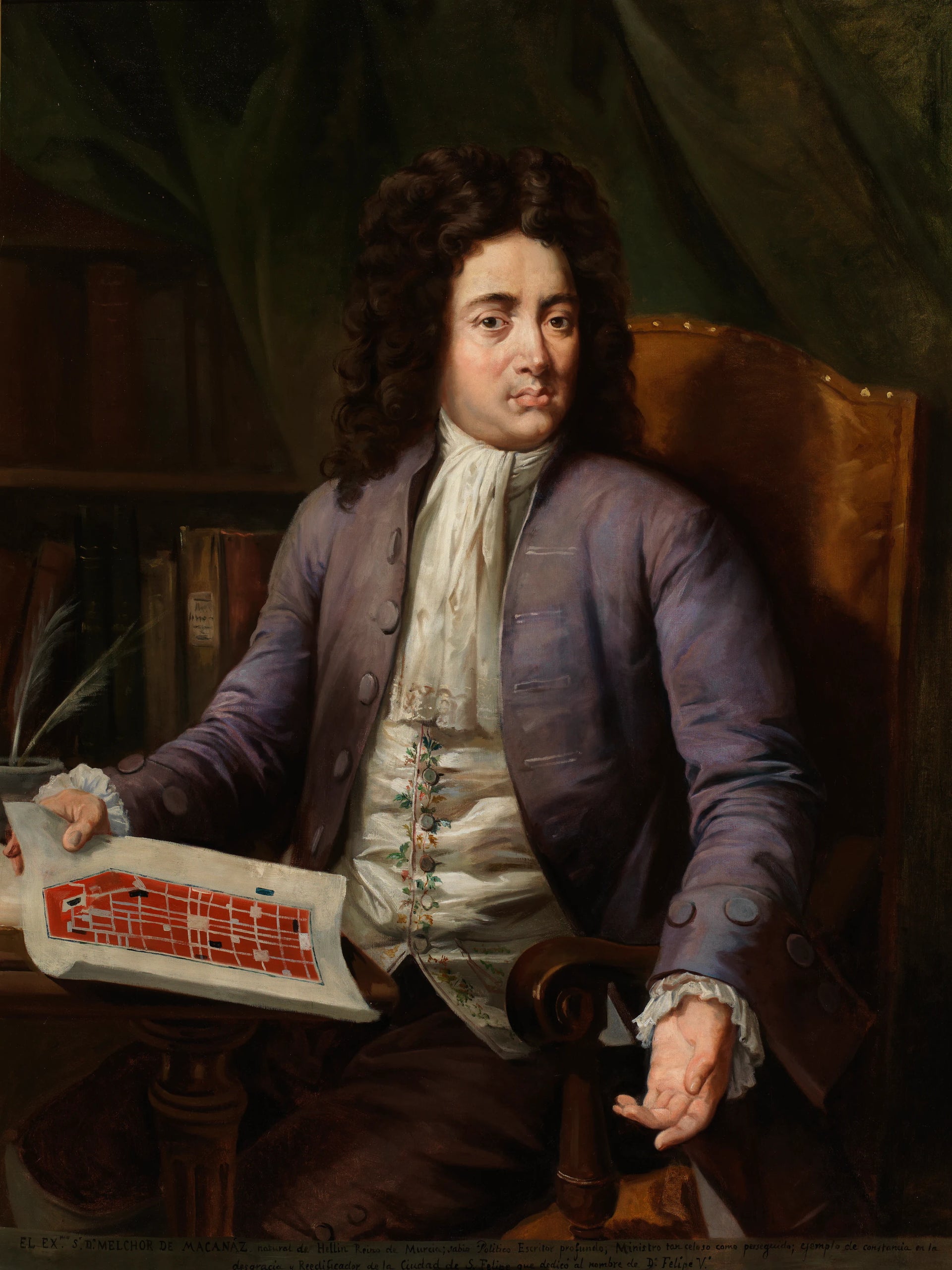 Melchor de Macanaz (copie) - Francisco Díaz Carreño