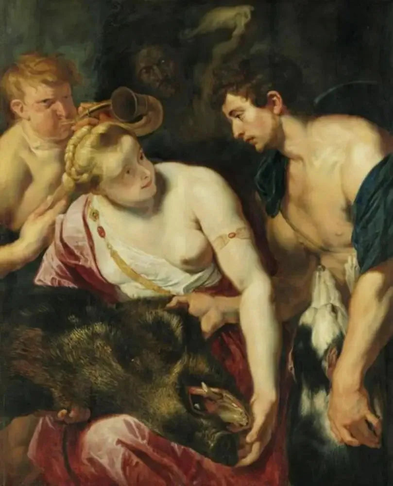 Meleager en Atalanta - Peter Paul Rubens