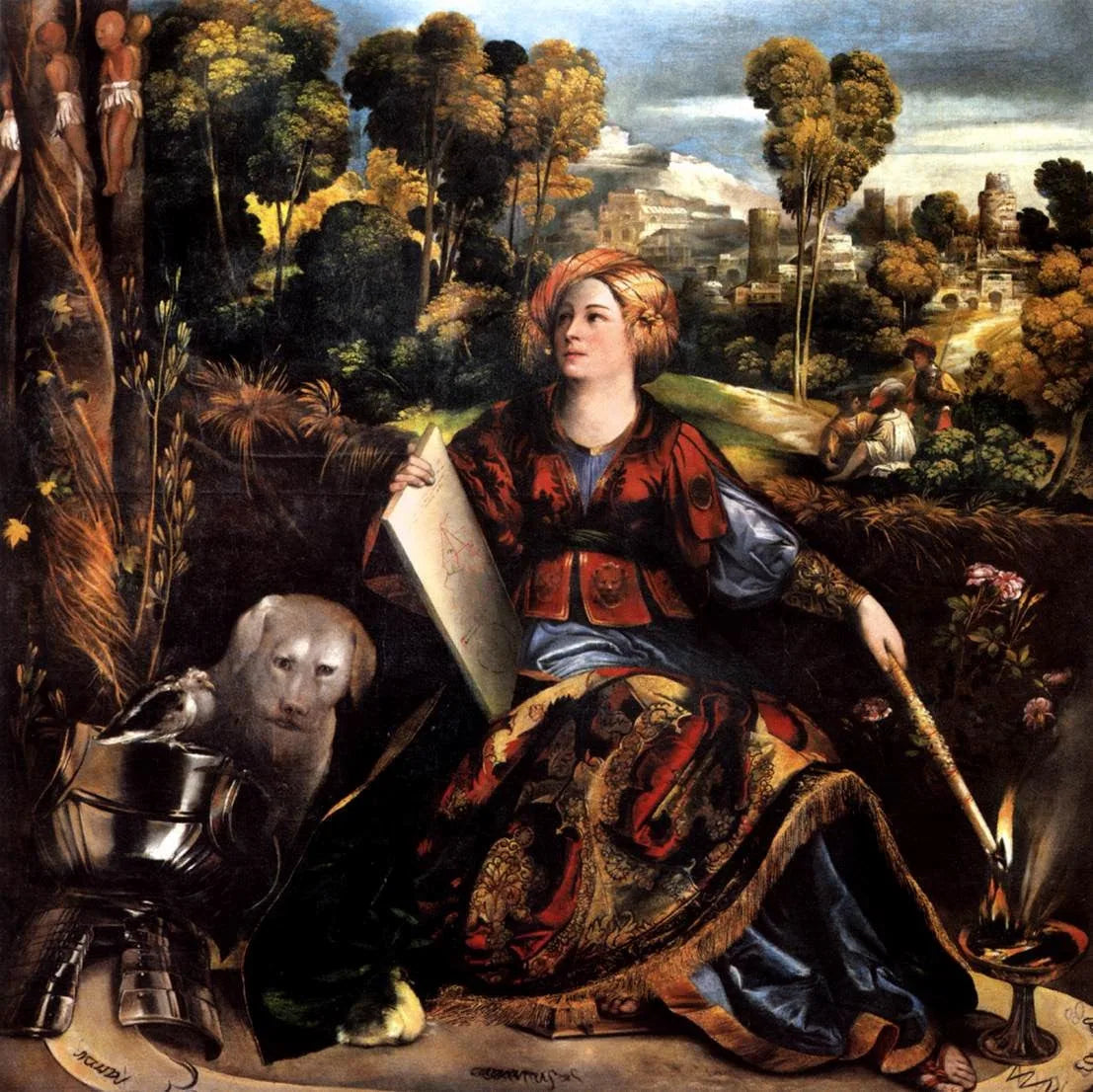 Mélisse - Dosso Dossi image 1 reproduction artisanale de tableau