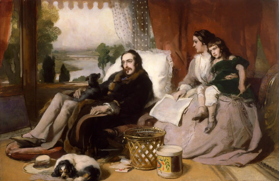 Membres de la famille Sheridan - Edwin Henry Landseer