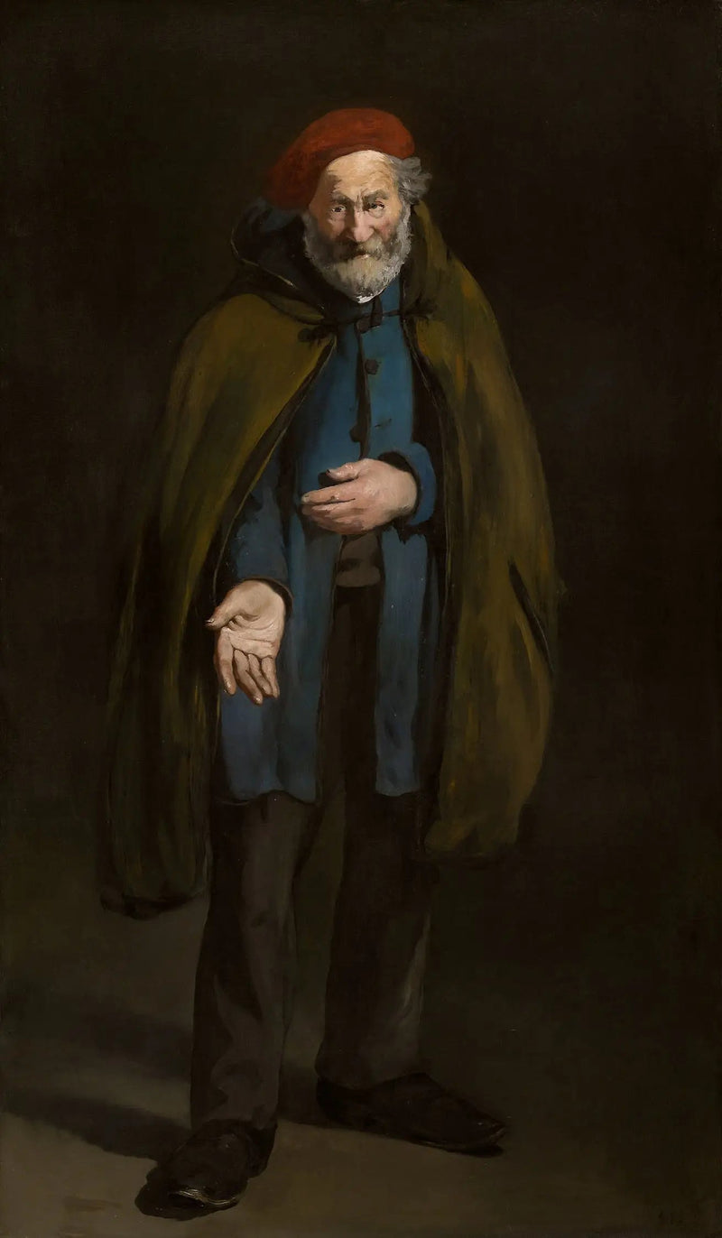 Mendiant avec un duffle-coat (Philosophe) - Édouard Manet