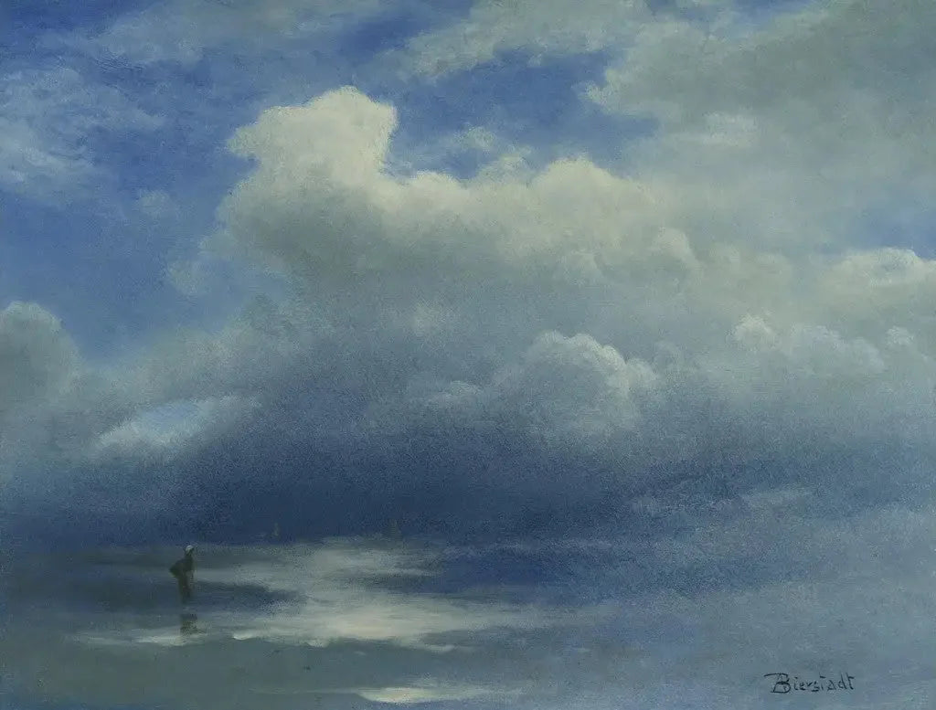 Mer et ciel - Albert Bierstadt image 1 reproduction réalisée par Alpha Reproduction