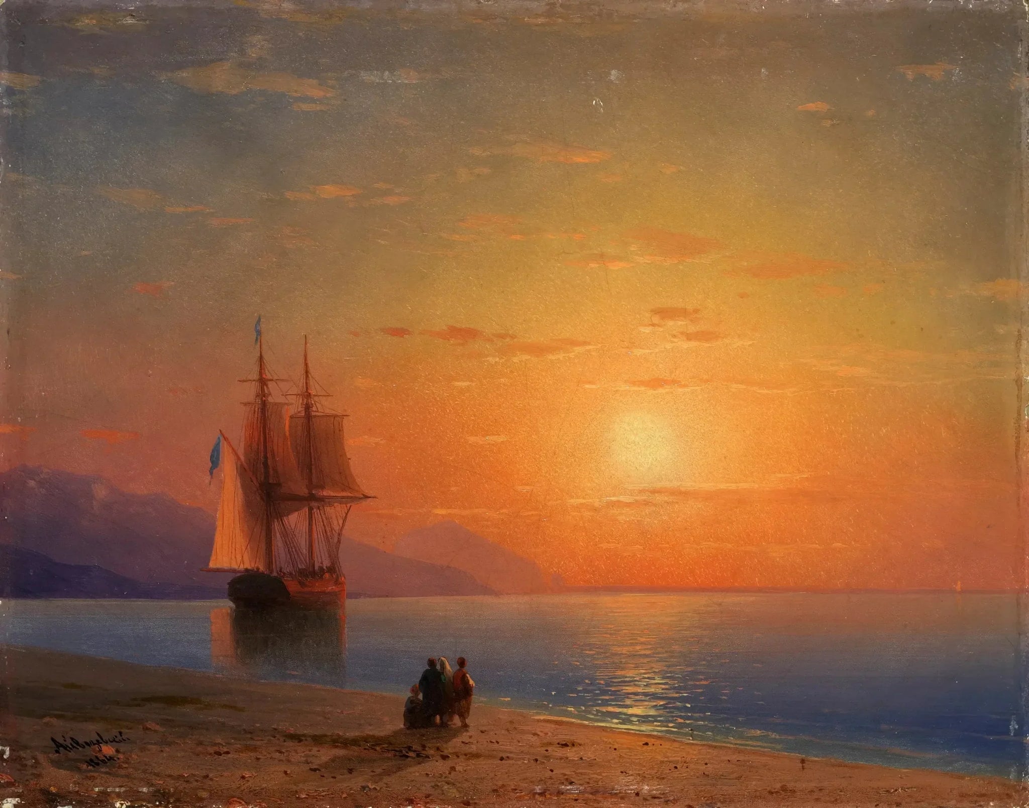 Mer - Ivan Aïvazovski image 1 tableau peint à l’huile sur toile