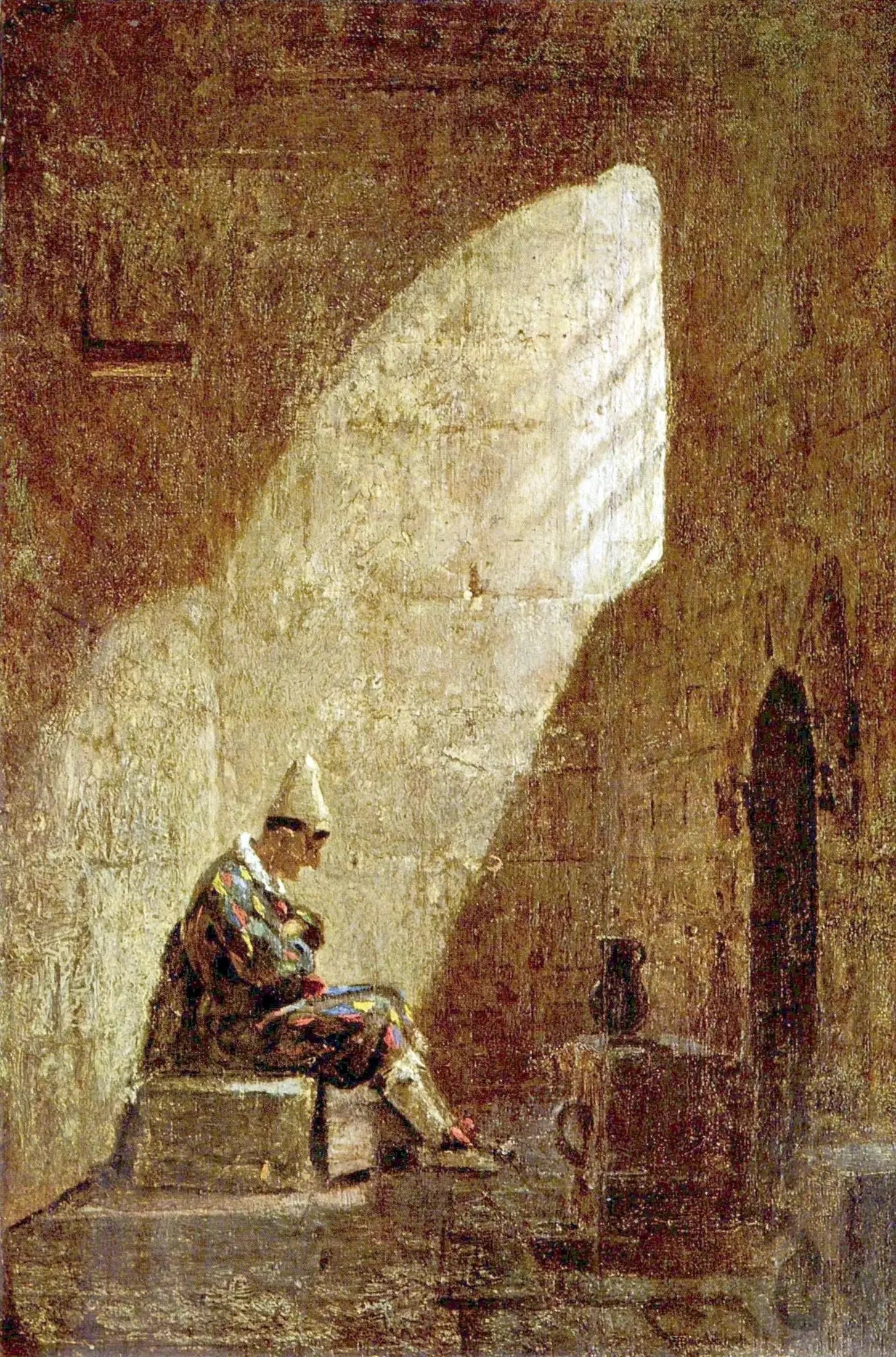 mercredi des Cendres - Carl Spitzweg image 1 copie peinte à la main à l’huile