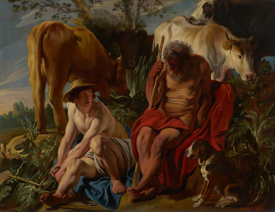 Mercure et Argus - Jacob Jordaens