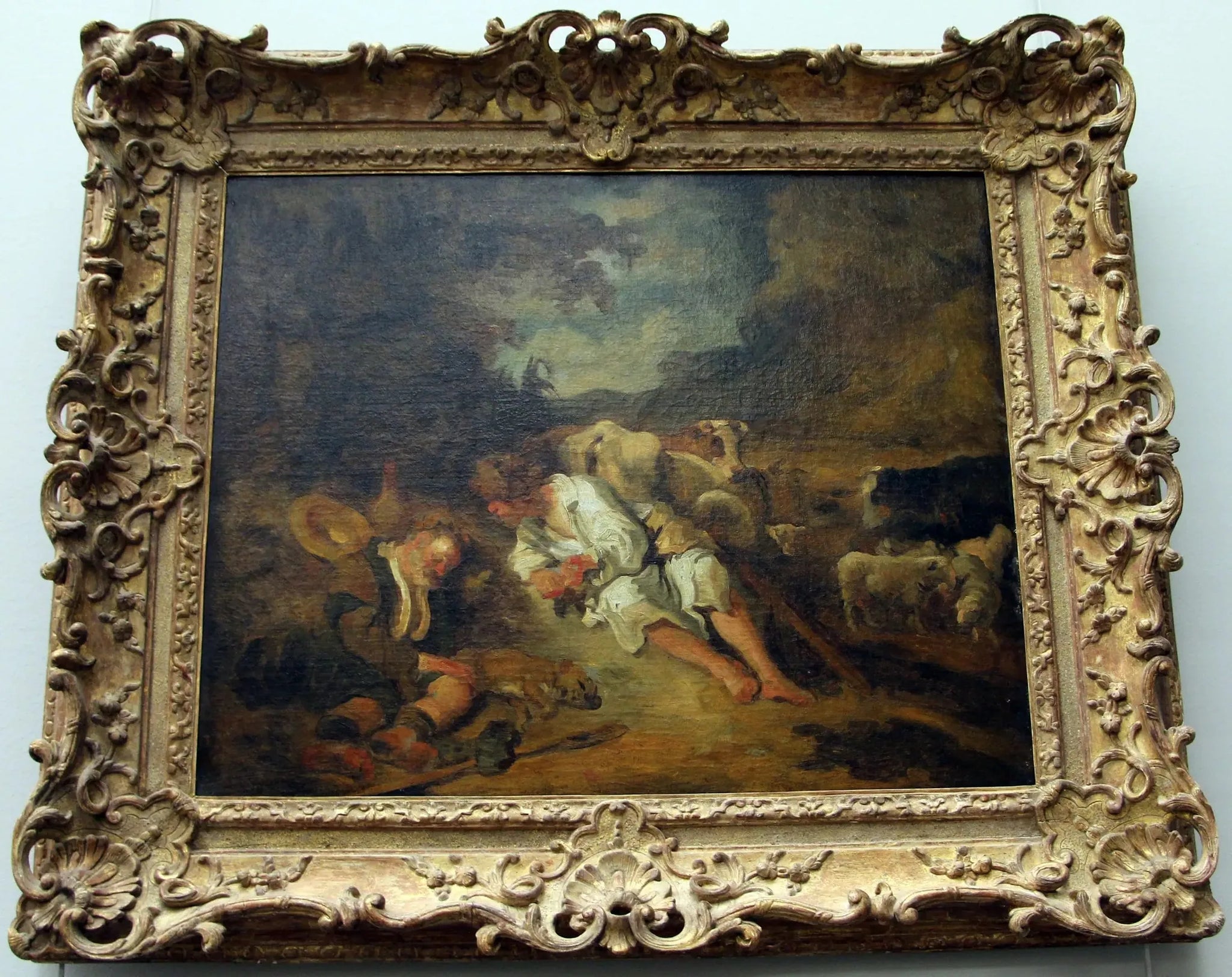 Mercure et Argus - Jean-Honoré Fragonard image 1 reproduction de peinture à l’huile