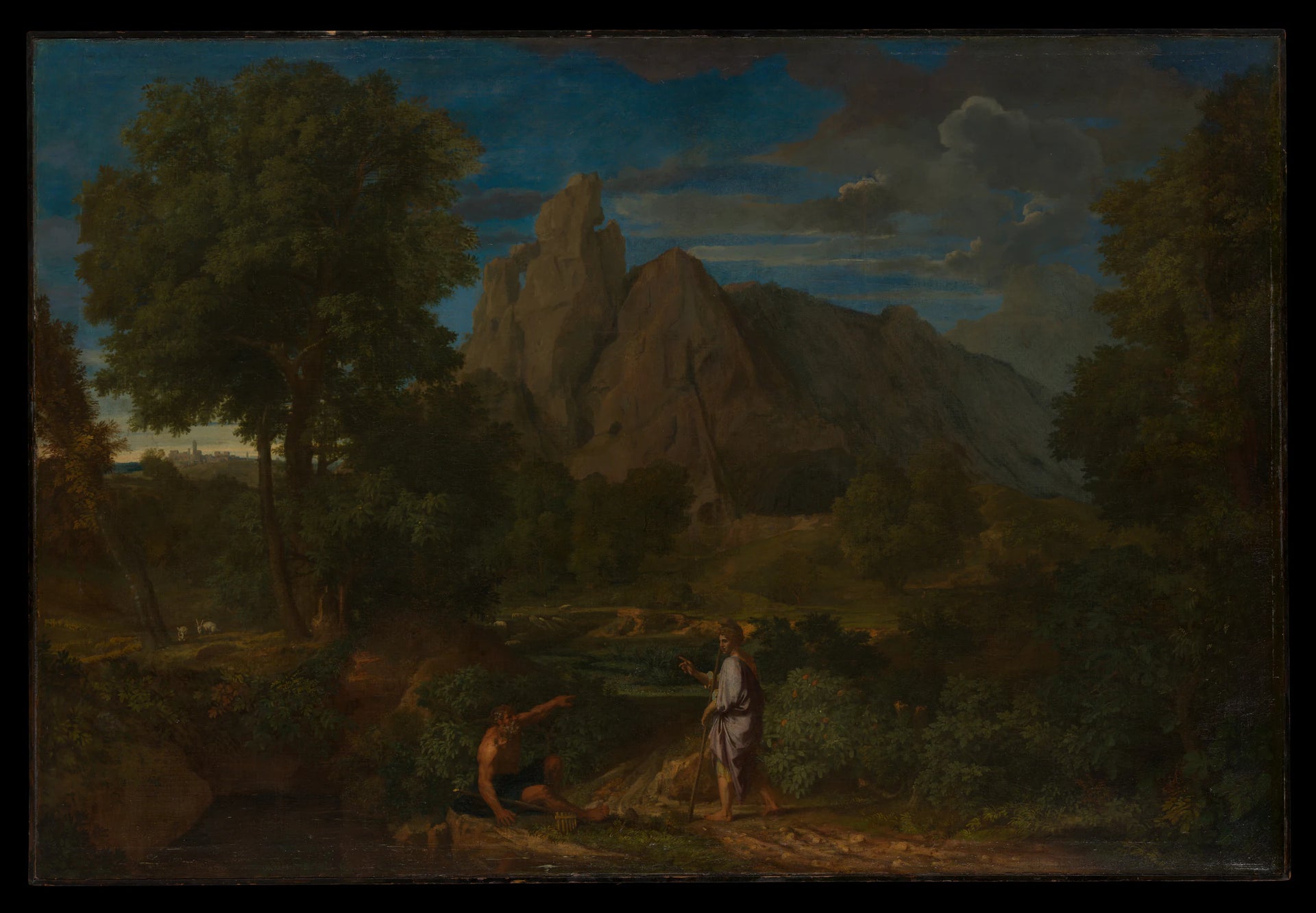 Mercure et Battus - Francisque Millet