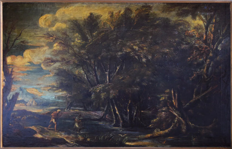 Mercure et le Bûcheron - Salvator Rosa