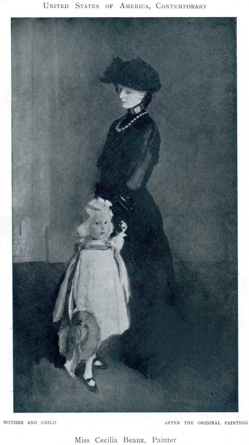 Mère et enfant - Cecilia Beaux
