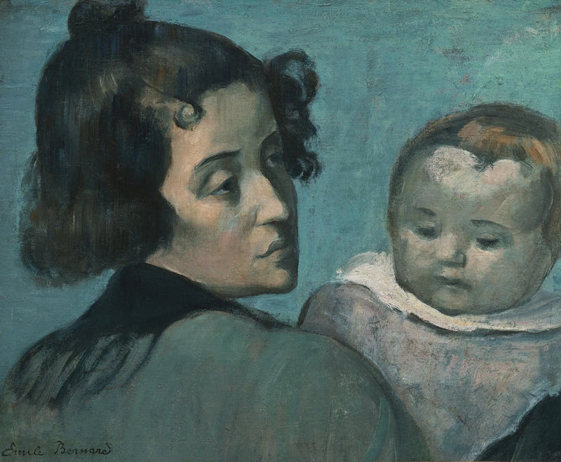 Mère et enfant - Émile Bernard