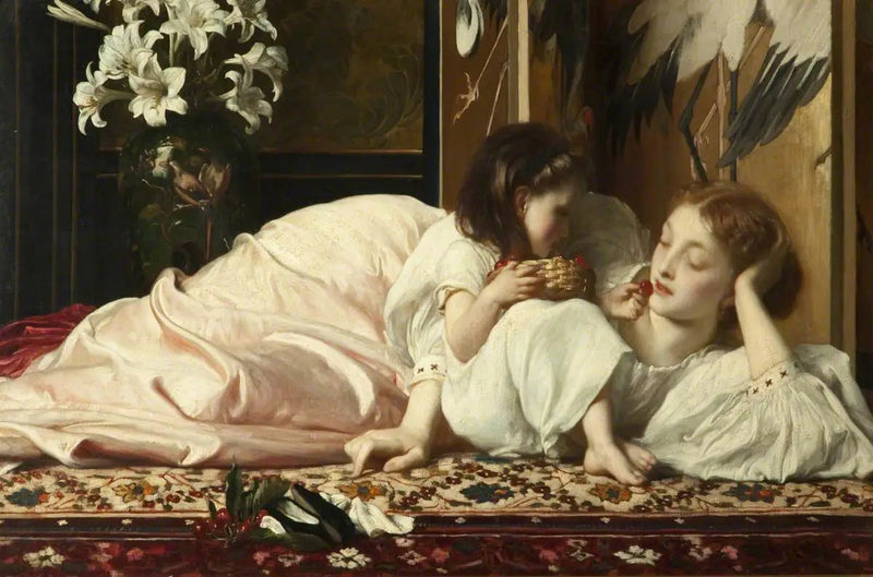 Mère et enfant - Frederic Leighton