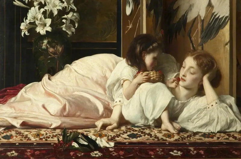 Mère et enfant - Frederic Leighton
