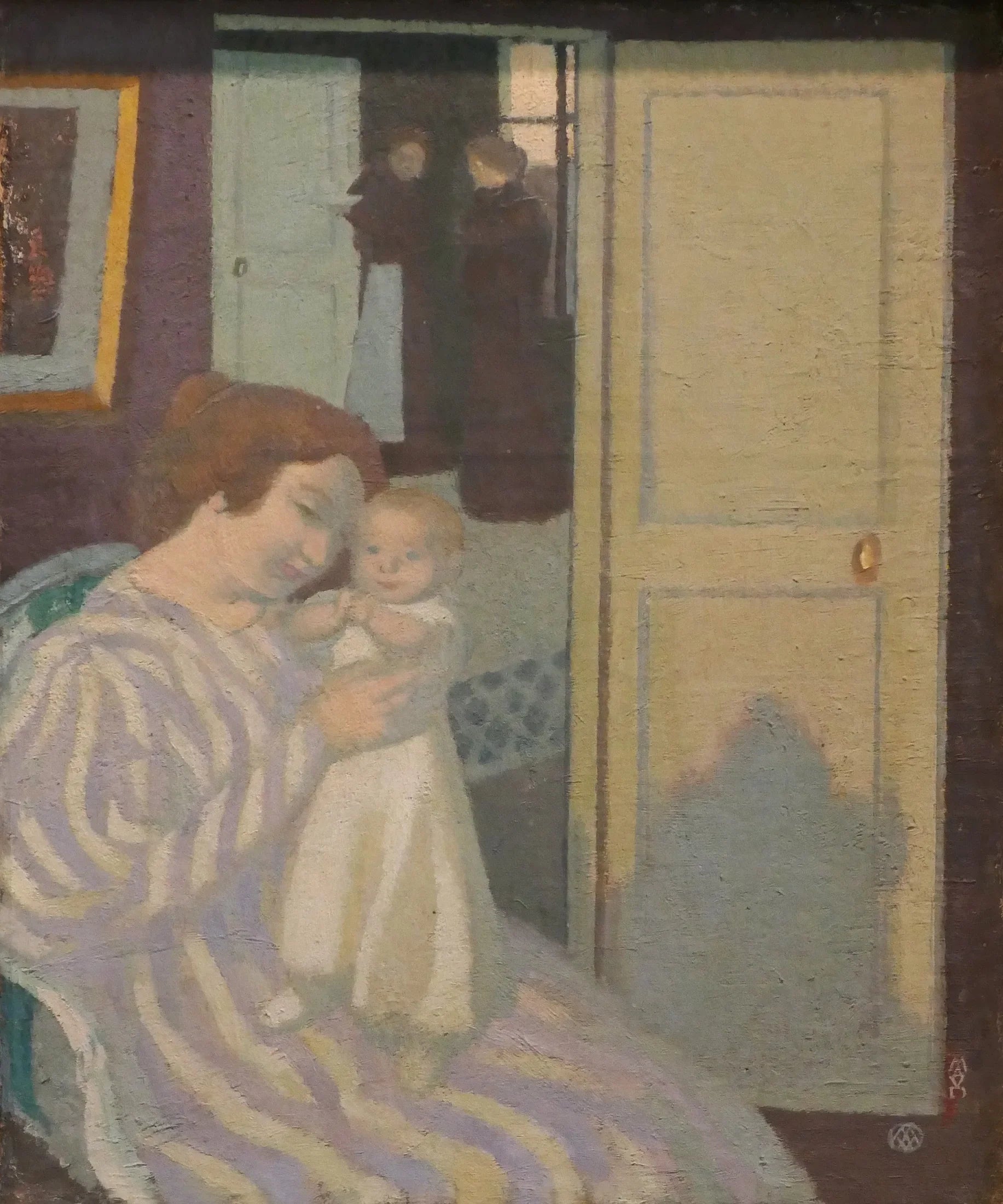 Mère et enfant - Maurice Denis image 1 copie de tableau peinte à la main