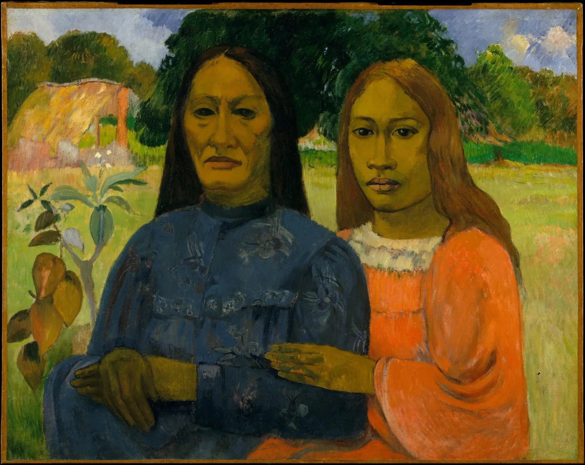Mère et fille - Paul Gauguin image 1 tableau peint à l’huile sur toile