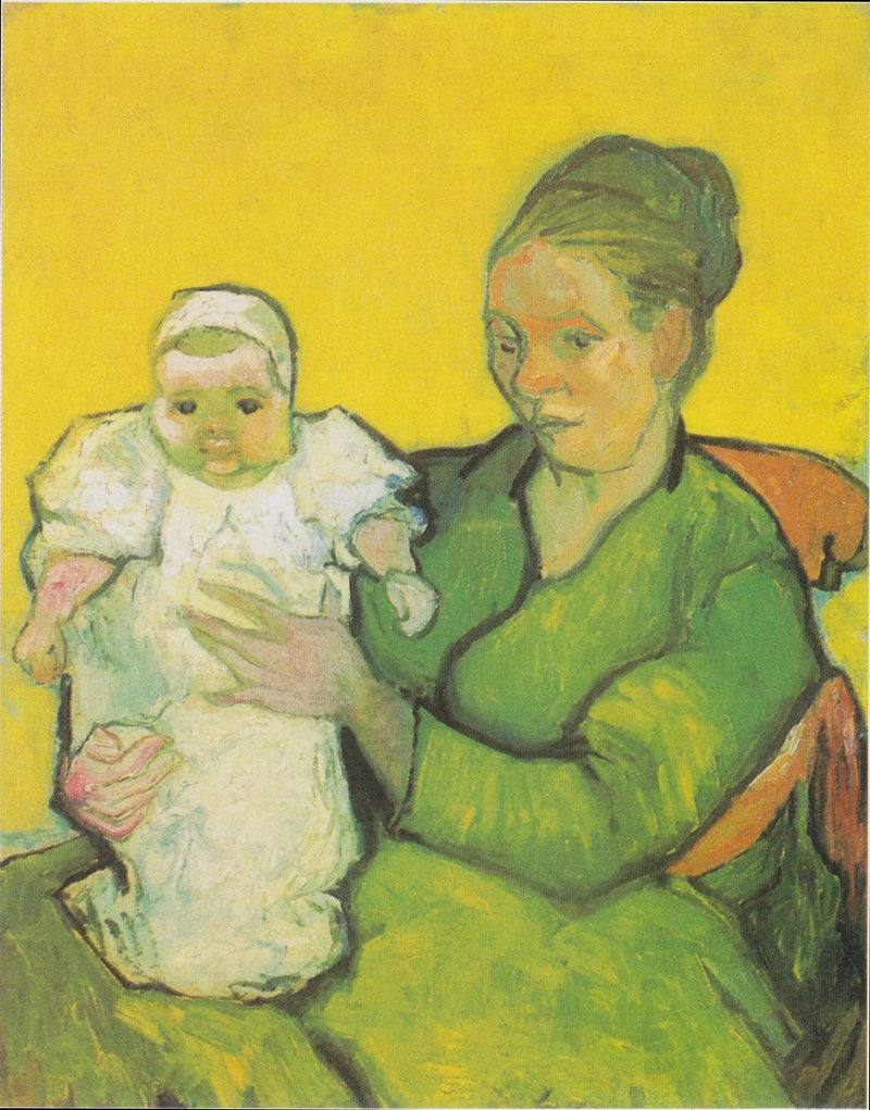 Mère Roulin avec son bébé - Vincent van Gogh