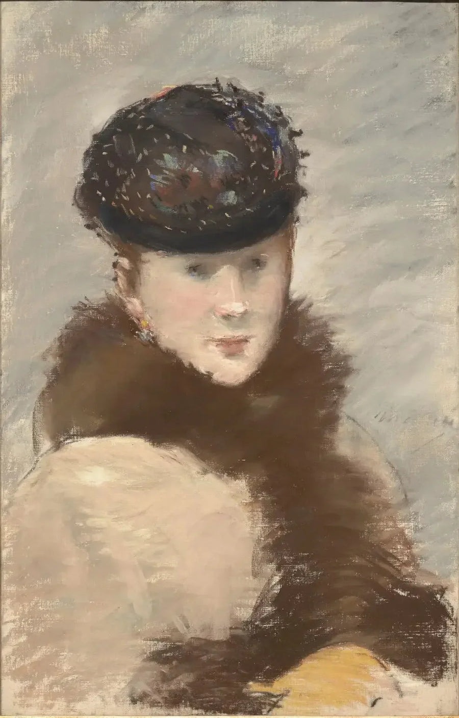 Méry Laurent au petit chapeau - Édouard Manet