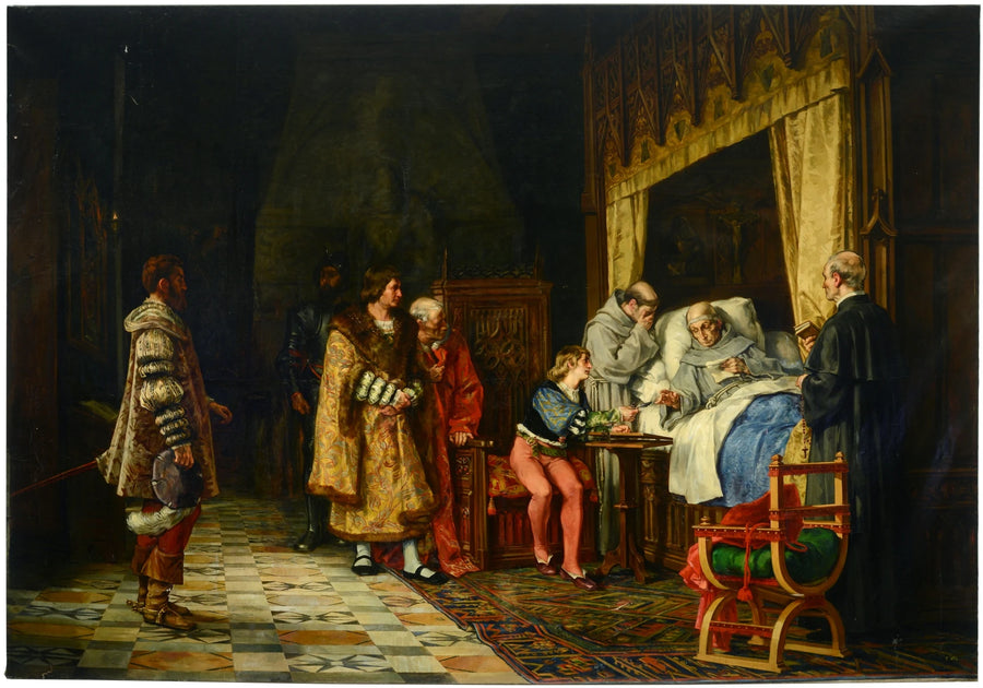 Message de Charles Ier au cardinal Cisneros (1517) - Ricardo Villodas y de la Torre