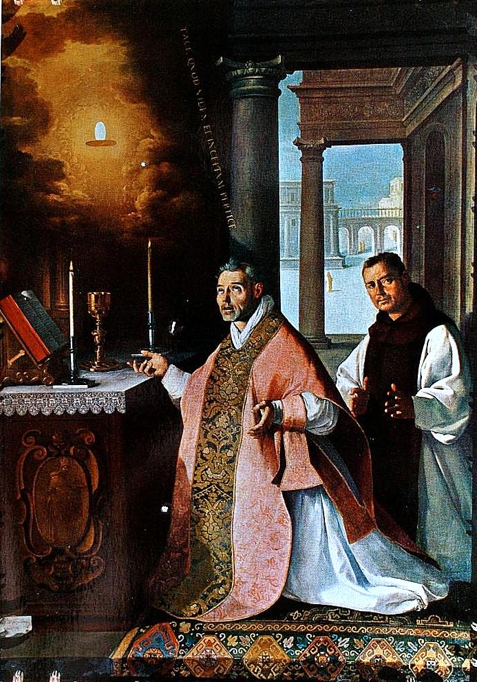 Messe du Père Cabañuelas - Francisco de Zurbarán image 1 reproduction de peinture à l’huile
