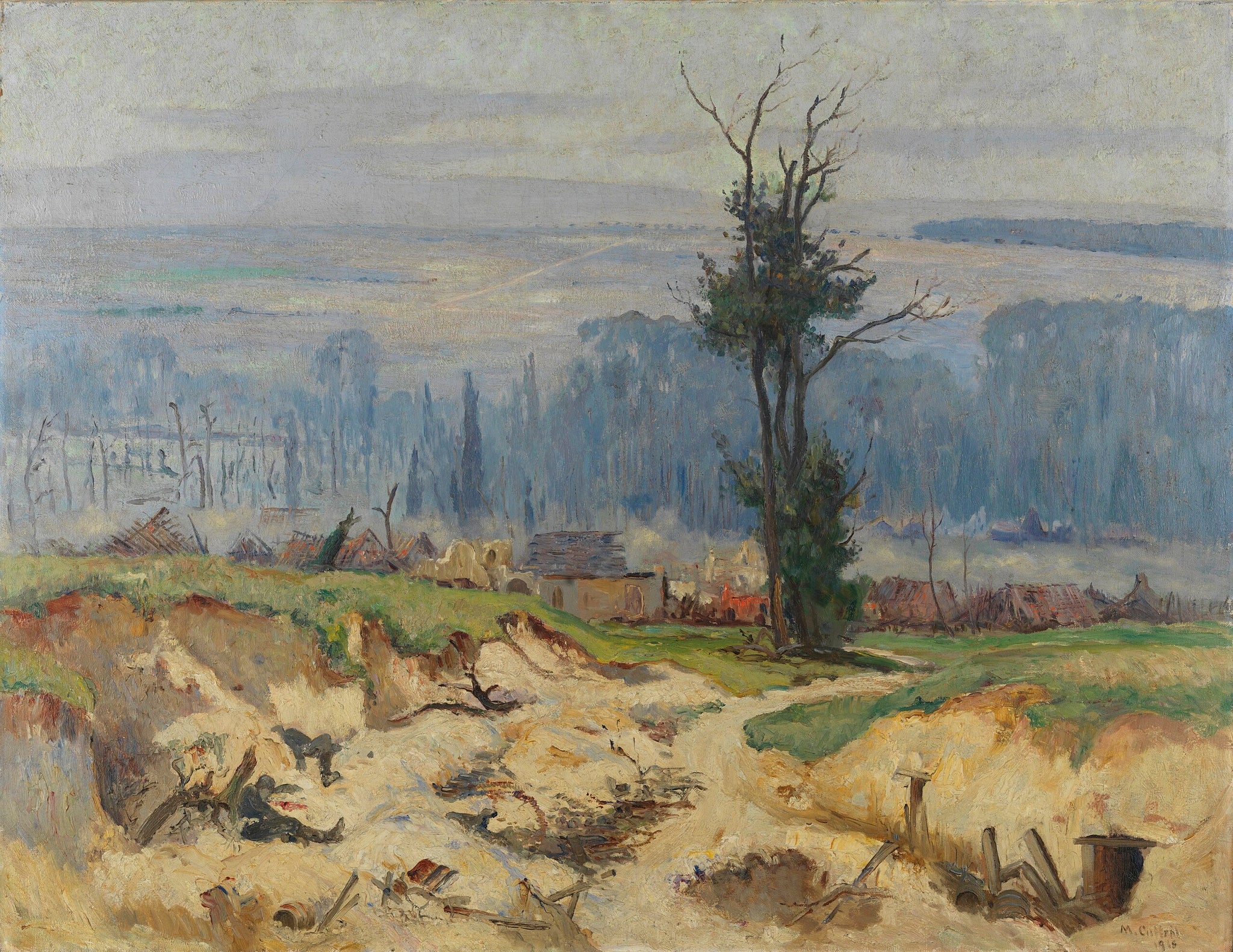 Messieurs - Maurice Galbraith Cullen image 1 tableau peint à l’huile sur toile