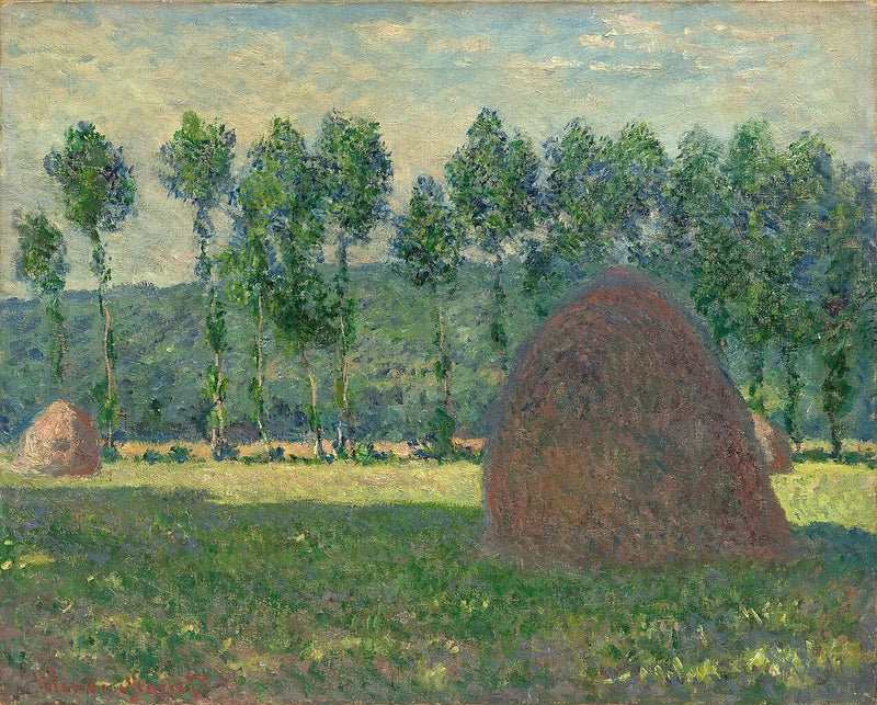 Meule près de Giverny - Claude Monet