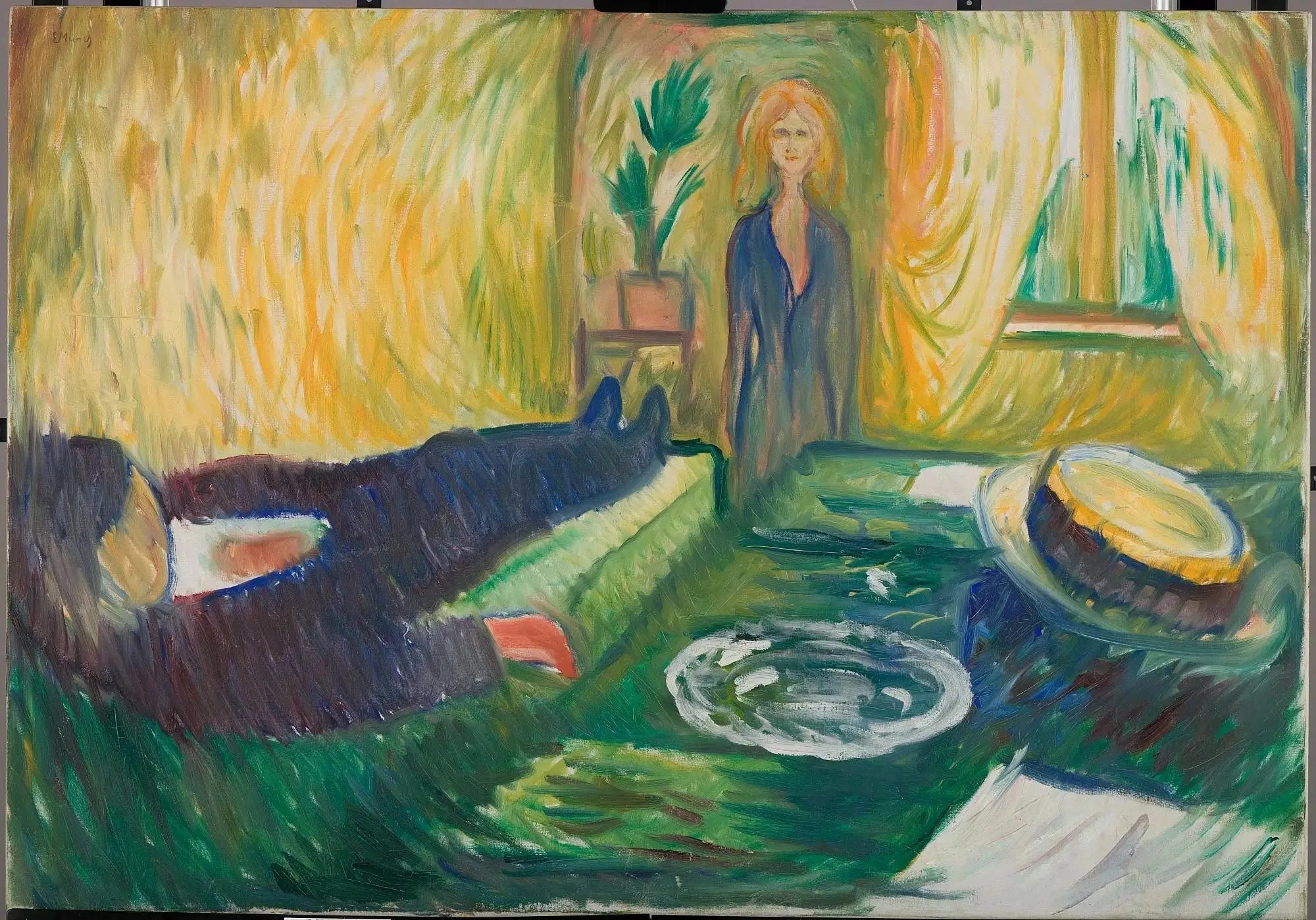Meurtre - Edvard Munch image 1 copie peinte à la main à l’huile