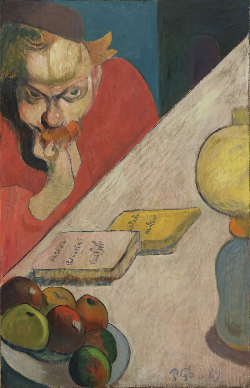 Meyer de Haan (Sous la lampe) - Paul Gauguin